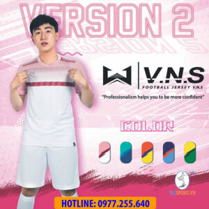 ÁO ĐÁ BANH VERSION 2 MÀU XÁM TRẮNG