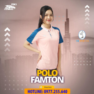 ÁO POLO FAMTOM MÀU HỒNG