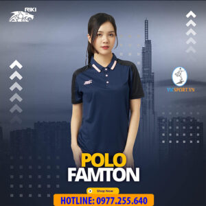 ÁO POLO FAMTOM MÀU XANH ĐEN