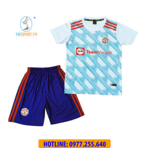 ÁO TRẺ EM CLB MU 2021-2022 TRẮNG SÂN KHÁCH