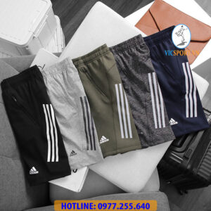 SHORT NAM ADIDAS 3 SỌC CONG
