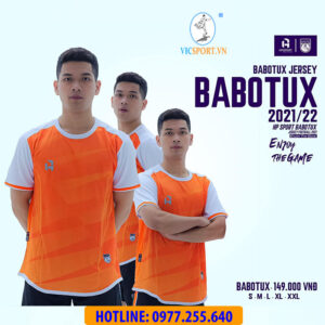 ÁO ĐÁ BANH BABOTUX MÀU CAM