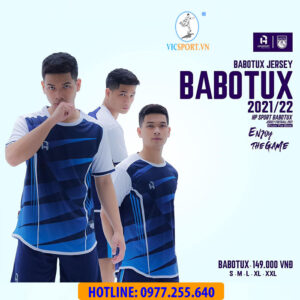 ÁO ĐÁ BANH BABOTUX MÀU XANH BÍCH