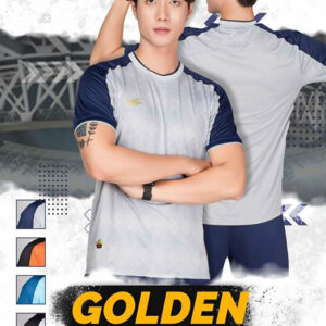 ÁO ĐÁ BANH GOLDEN MÀU XÁM