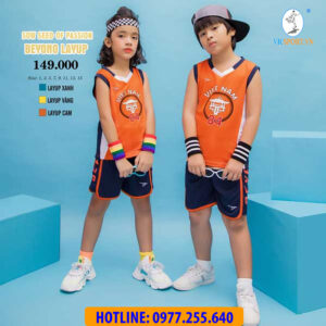BỘ THỂ THAO TRẺ EM BEYONO LAYUP MÀU CAM