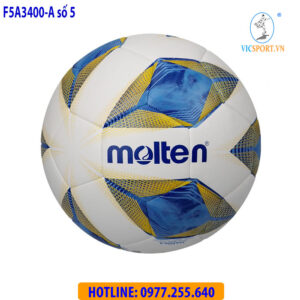 BÓNG ĐÁ MOLTEN F5A3400-A SỐ 5 MÀU TRẮNG