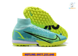 GIÀY ĐÁ BANH CỔ CAO NIKE VAPOR 14 XANH NGỌC