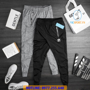 JOGGER NAM ADIDAS LOGO 3 LÁ