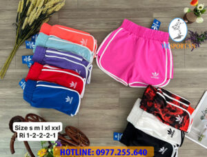 QUẦN ĐÙI 2 LỚP NỮ CÓ VIỀN