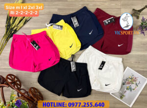 QUẦN ĐÙI NỮ 2 LỚP NIKE TRƠN CỰC CHẤT