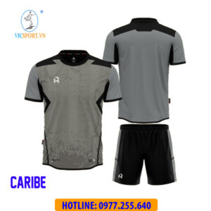 ÁO ĐÁ BANH CARIBE MÀU XÁM