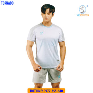 ÁO ĐÁ BANH TORNADO TRẮNG XÁM