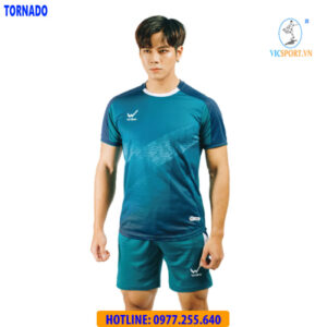 ÁO ĐÁ BANH TORNADO XANH ĐEN