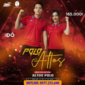 ÁO POLO ALTOS MÀU ĐỎ