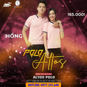 ÁO POLO ALTOS MÀU HỒNG