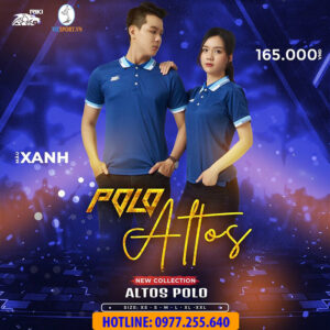ÁO POLO ALTOS MÀU XANH DƯƠNG