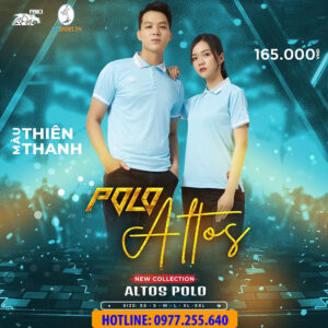 ÁO POLO ALTOS MÀU XANH THIÊN THANH
