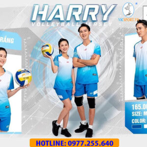 Bộ Bóng Chuyền Harry Màu Trắng