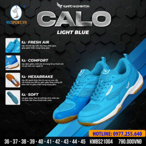 GIÀY CẦU LÔNG CALO KAMITO MÀU XANH BIỂN