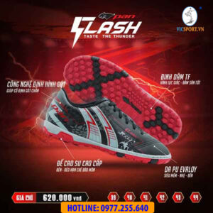 GIÀY PAN FLASH TF MÀU ĐEN