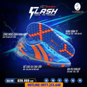 GIÀY PAN FLASH TF MÀU XANH BÍCH