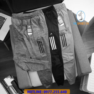 JOGGER NAM ADIDAS 3 SỌC ĐÙI