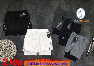 SHORT NIKE NAM 2 LỚP