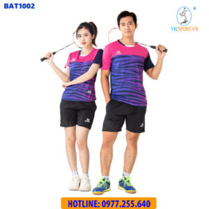 ÁO CẦU LÔNG NỮ BULBAL BAT1002 HỒNG TÍM