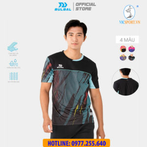 ÁO CẦU LÔNG NAM BULBAL BAT1001 XANH NGỌC