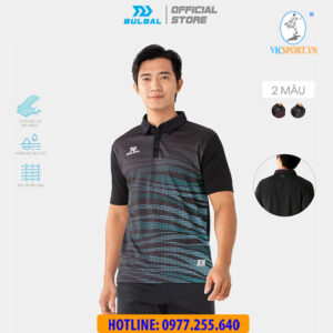 ÁO CẦU LÔNG NAM BULBAL BAT1005 XANH NGỌC