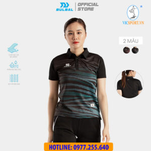ÁO CẦU LÔNG NỮ BULBAL BAT1005 XANH NGỌC