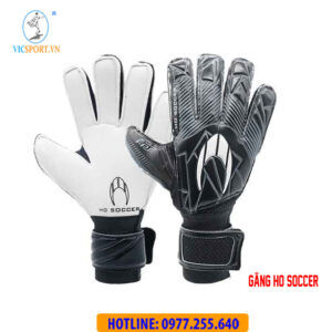 Găng tay thủ môn HO Soccer màu đen