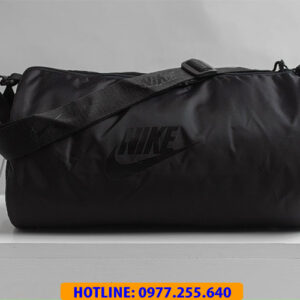 TÚI TRỐNG DÙ NIKE MÀU ĐEN LOGO CAM