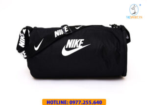 TÚI TRỐNG DÙ NIKE MÀU ĐEN LOGO TRẮNG