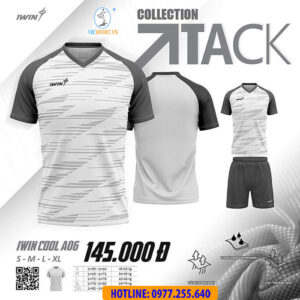 ÁO ĐÁ BANH IWIN ATACK MÀU TRẮNG