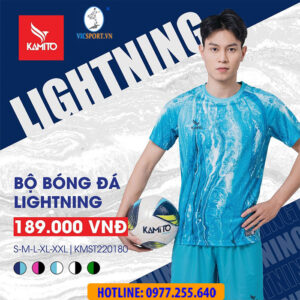 ÁO ĐÁ BANH KAMITO LIGHTNING XANH NGỌC