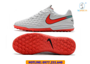 GIÀY ĐÁ BANH NIKE TIEMPO LEGEND 8 TF TRẮNG ĐỎ