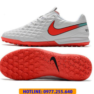 GIÀY ĐÁ BANH NIKE TIEMPO LEGEND 8 TF TRẮNG ĐỎ