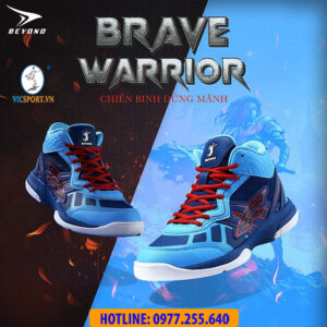 GIÀY BÓNG CHUYỀN BÓNG RỔ WARRIOR XANH BIỂN