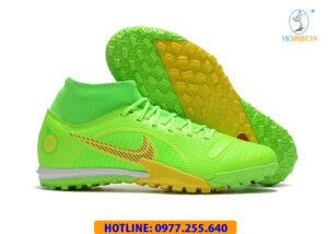GIÀY ĐÁ BANH CỔ CAO NIKE VAPOR 14 ACADEMY TF XANH LÁ