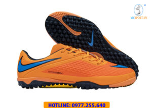 Giày đá banh Nike Hypervenom Phelon đế TF màu cam