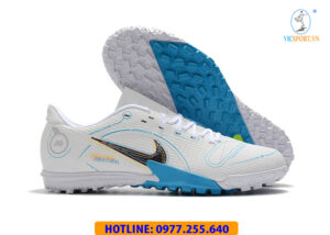 GIÀY ĐÁ BANH NIKE VAPOR 14 ACADEMY TF TRẮNG XANH BIỂN
