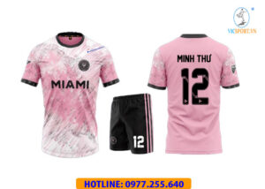 ÁO INTER MIAMI HỒNG IN CHO KHÁCH