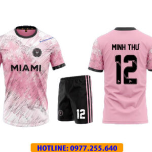 ÁO INTER MIAMI HỒNG IN CHO KHÁCH