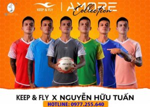 Áo đá banh không logo KeepFly Amore