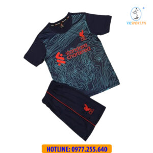 ÁO TRẺ EM CLB LIVERPOOL 2022-2023 MÀU ĐEN