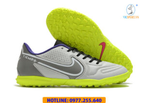 GIÀY ĐÁ BANH F1 NIKE  TIEMPO 9 XÁM CHUỐI