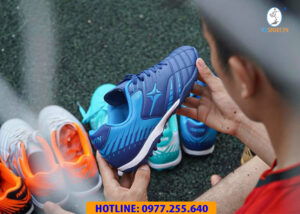 GIÀY ĐÁ BANH IWIN STAX+ XANH ĐEN