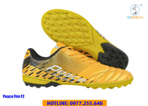 GIÀY ĐÁ BANH PEACE FIRE F2 MÀU VÀNG ĐỒNG