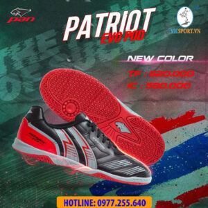 GIÀY PAN PATRIOT EVO POD IC MÀU ĐEN